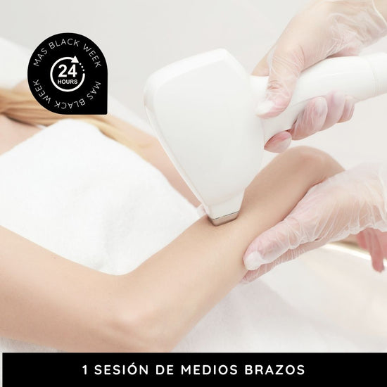 LÁSER 1 sesión de medios brazos