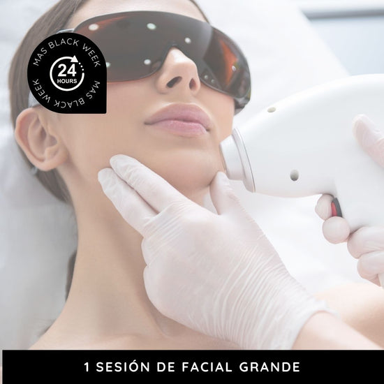LÁSER 1 sesión de facial grande